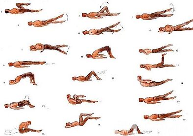 Exercicios físicos para a balestechondrose lumbar